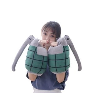 My Hero Academia Bakugo Katsuki Plush Toy Cosplay Gloves Cuff Arm Wrist Band Power Bracer Grenades Stuffed Toy For Kids