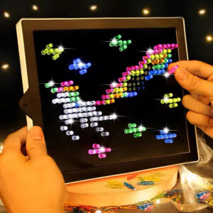 3DMagic Light Panel  Children's educational mushroom lamp toy DIY lamp panel pixel plane plug-in luminous lamp beads illustration board